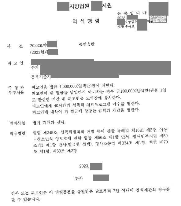 편의점에서 음란 행위를 했다가 공연음란죄로 조사받음 이미지 1
