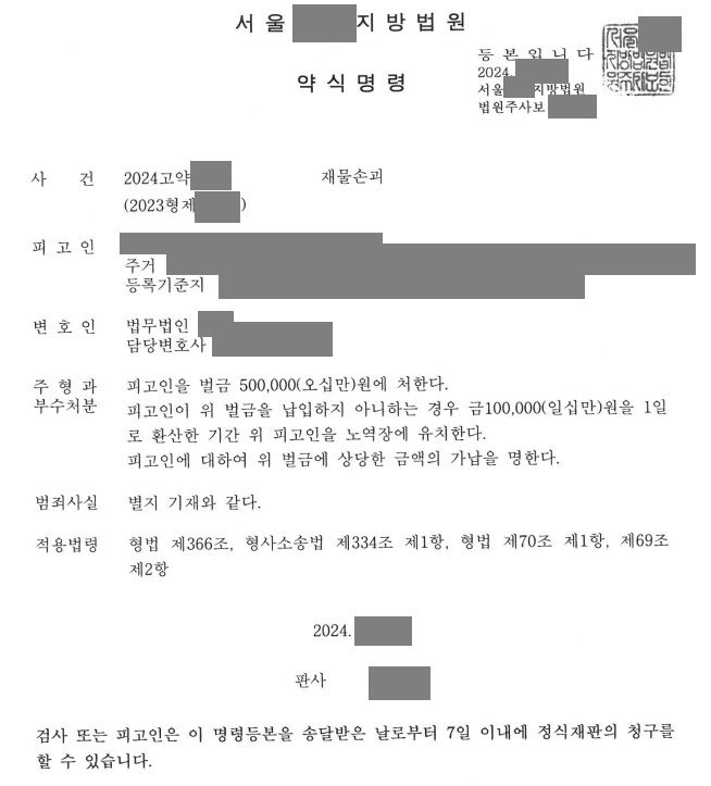 싸우다가 도자기, 머그컵을 던져서 깨뜨린 연인을 재물손괴로 고소 이미지 1